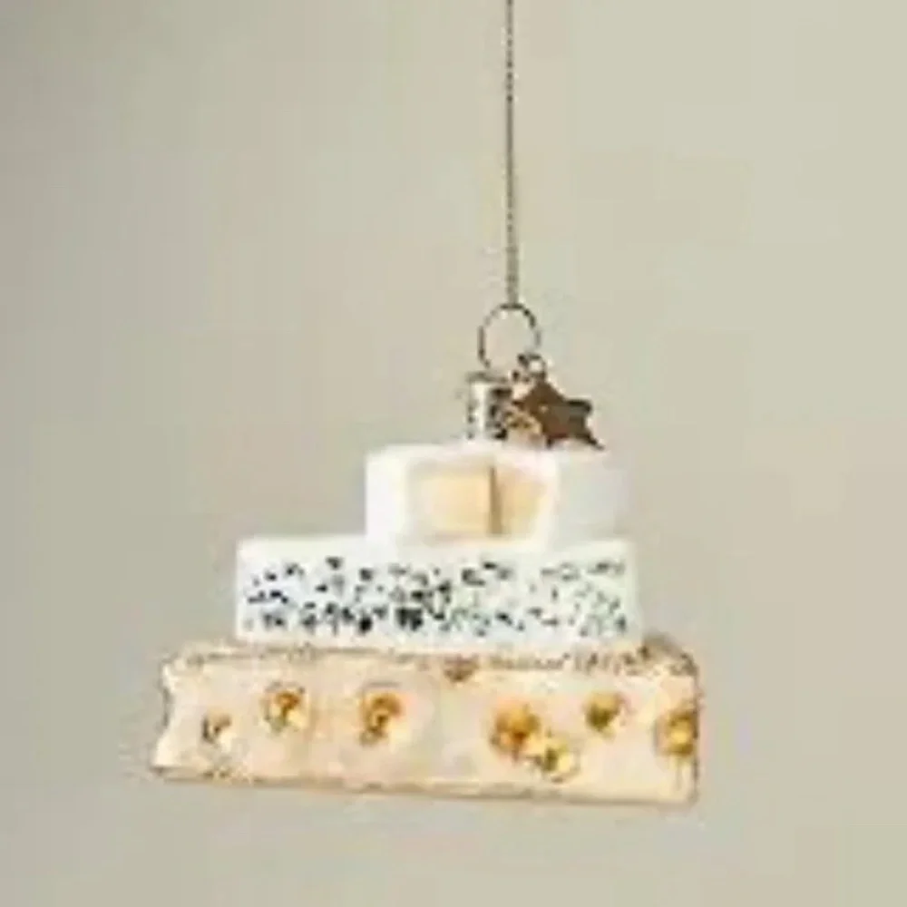 NWT Anthropologie 3 Cheeses Christmas Tree Ornament